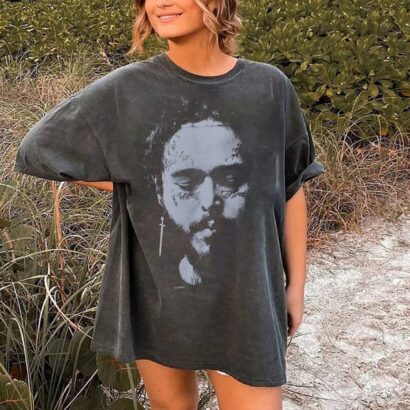 Post Malone Vintage Graphic Shirt, Post Malone Shirt, Post Malone Merch