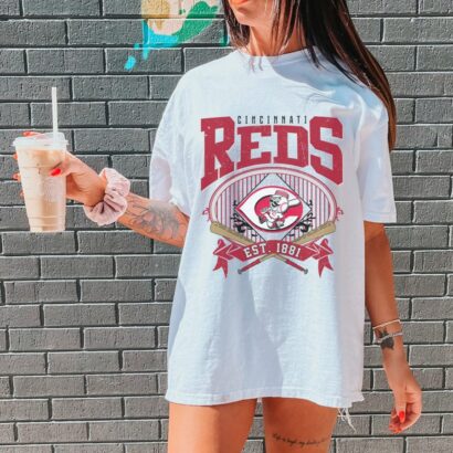 Cincinati Reds EST 1881 Shirt, Cincinati Baseball Tee, Cincinati Reds Shirt