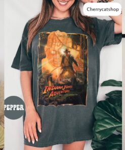 Indiana Jones Adventure 1995 Shirt, Indiana Jones Comfort Color Shirt