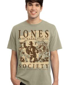 Indiana Jones Comfort Color Shirt, Indiana Jones Archaeological Society Shirt