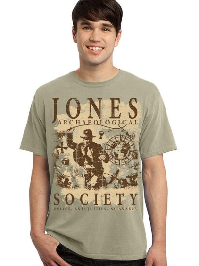 Indiana Jones Comfort Color Shirt, Indiana Jones Archaeological Society Shirt