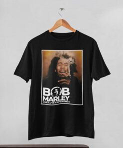 Bob Marley shirt, one love shirt, bob marley smoking