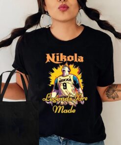 Nikola Jokic comic style Shirt, Basketball tshirt, Classic 90s Graphic Tee