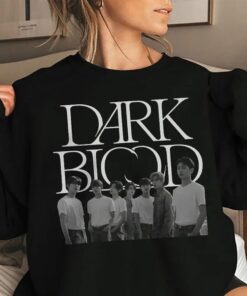 Dark blood shirt, Dark Blood Enhypen Tracklist Sweatshirt