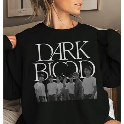 Dark blood shirt, Dark Blood Enhypen Tracklist Sweatshirt