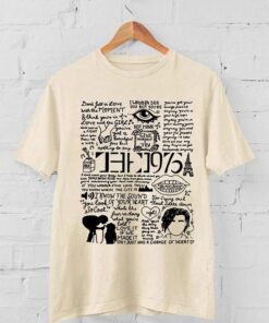 The 1975 Lyric T-shirt, The 1975 gift, The 1975 Tshirt