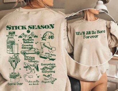 The View Between Villages Shirt, Stick Season Shirt