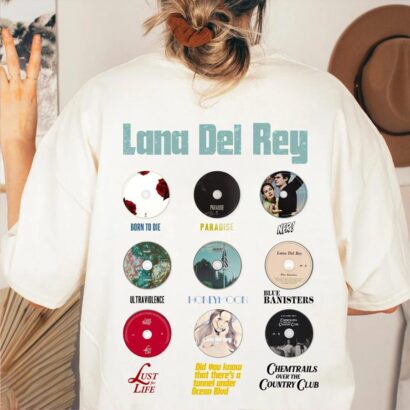 Lana Del Rey Shirt, Vintage Lana Del Rey tour tshirt, Oversized Shirt Lana Del Rey