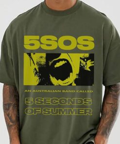 5 Seconds Of Summer Shirt, 5SOS Show World Tour 2023 Ticket Tee