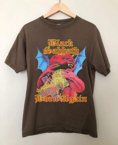 Black Sabbath vintage Tshirt, Black Sabbath T-shirt