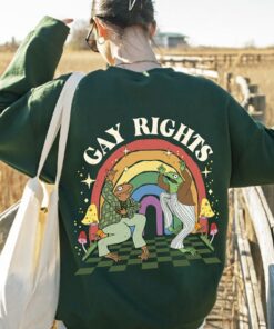 Say Gay Shirt, Frog & Toad Say Gay Rights Sweatshirt