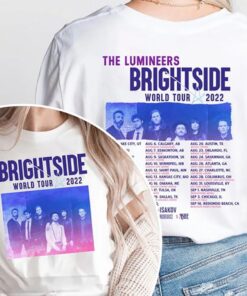 The Lumineers Brightside World Tour 2023 Shirt, The Lumineers Tour Tee