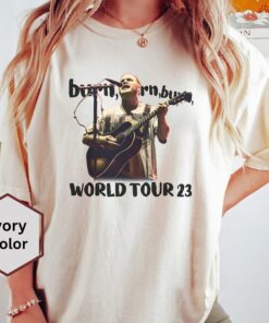 Zach Bryan Burn Burn Burn Tour Comfort Colors Shirt, Burn Burn Burn Tour Shirt, Zach Bryan Tee