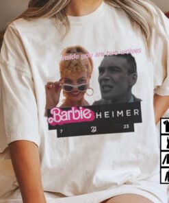 Barbenheimer Barbie Movie Oppenheimer Shirt, Barbie Movie TShirt