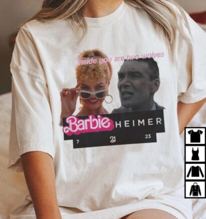 Barbenheimer Barbie Movie Oppenheimer Shirt, Barbie Movie TShirt