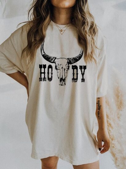 Howdy t shirt, Howdy shirt, Cowgirl shirt