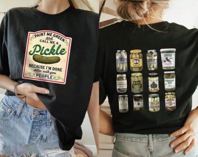 Canned Pickles Shirt, Canning Season Tee, Pickle Lovers Shirt