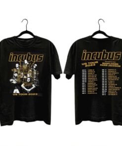 Incubus Band Tour 2023 T-Shirt, Incubus Merch shirt, Country Music Shirt