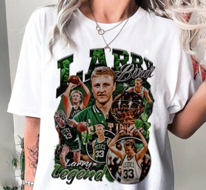 Larry Bird Shirt, Larry Bird Basketball Shirt