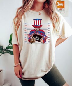 Comfort Colors Scary 4th of July Shirt, Horror 4th of July Shirt