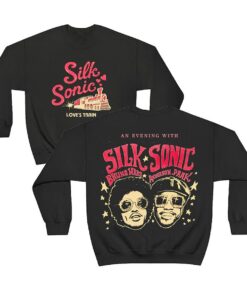 Silk Sonic - Love's Train 2 side T-shirt