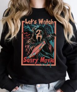 Ghost Face Sweatshirt, Scream Sweatshirt, Scream Halloween Sweatshirt, Ghostface Shirt