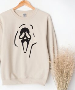 Horror club Sweatshirt, Scream shirt, Scream ghost face
