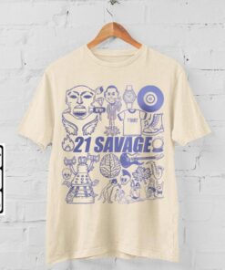 21 Savage Doodle Art Shirt, 21 Savage Tour Tee