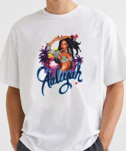 Aaliyah Airbrush Unisex tshirt