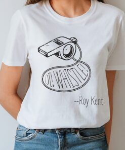 Distressed Oi! Whistle! Roy Kent Tshirt, Whistle Tee