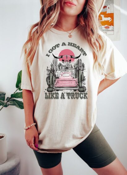 Heart Like A Truck T-Shirt, Country Music Shirt Lainey willson I Got A Heart Like A Truck T-Shirt