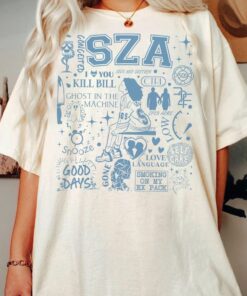 SZA Tracklist Comfort Colors Shirt, Kill Bill Shirt, Sza Tour 2023 Shirt