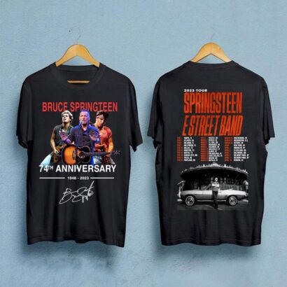 Bruce Springsteen And The E Street Band Tour 2023 Shirt, Bruce Springsteen Tour Shirt