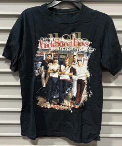 Backstreet-Boys T-Shirt, Small Black Never-Gone Tee