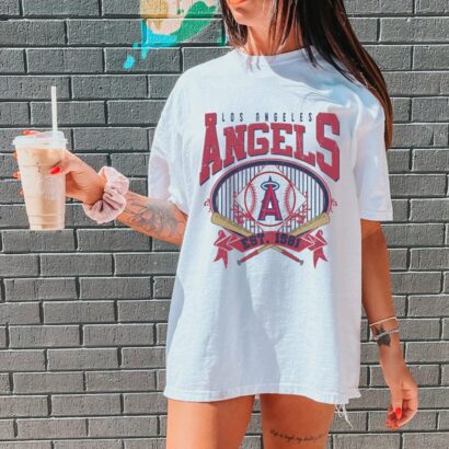 MLB Los Angeles Angels Shirt, Los Angeles Baseball Shirt, Los Angeles EST 1861 Shirt