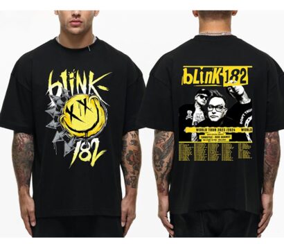 Blink 182 World Tour 2023 T- Shirt, Blink 182 Shirt