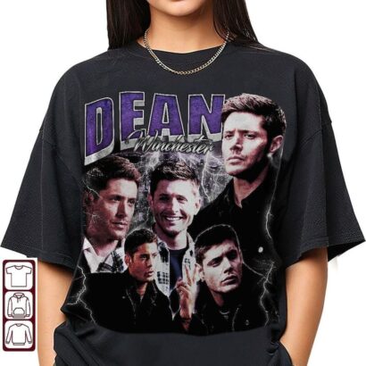 Dean Winchester 90s Vintage Shirt, Dean Winchester Shirt