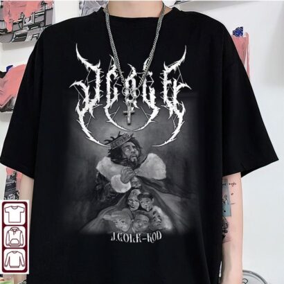 J.Cole Black Metal Merch, J.Cole Black Metal Shirt