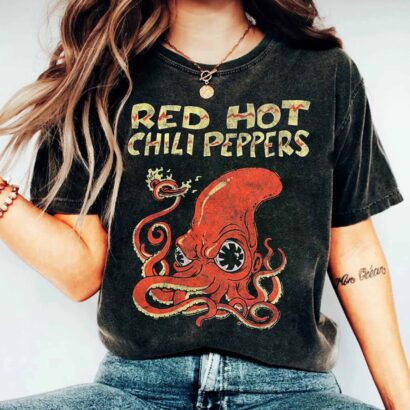 Red hot chili peppers tshirt, Comfort color Red hot chili peppers tshirt