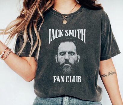 Jack Smith Shirt, Jack Smith Fan Club Shirt, Comfort color shirt