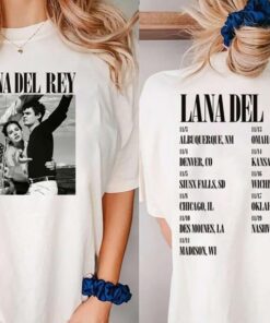 Vintage Lana Del Rey Norman Rockwell Tour Shirt, Lana Del Rey Shirt, Lana Del Tour Shirt