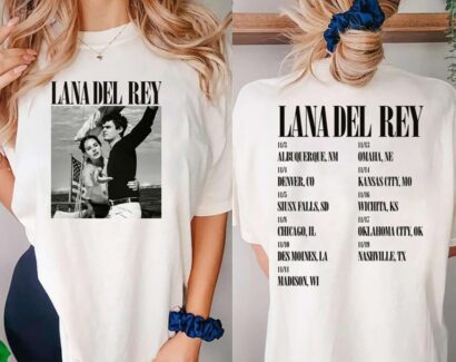 Vintage Lana Del Rey Norman Rockwell Tour Shirt, Lana Del Rey Shirt, Lana Del Tour Shirt