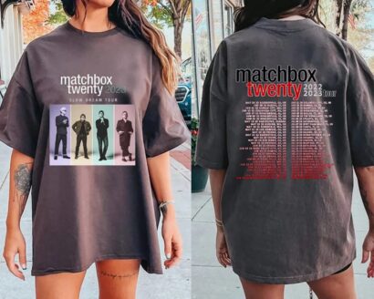 Matchbox Twenty Slow Dream Tour 2023 Shirt