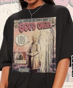 Good Omens T-Shirt, Good Omens Move Comic Shirt