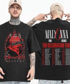 Madonna The Celebration Tour Shirt, Madonna Tour 2023 Shirt