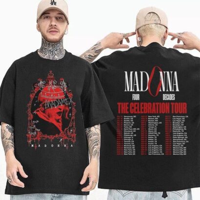 Madonna The Celebration Tour Shirt, Madonna Tour 2023 Shirt