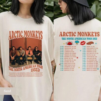 Arctic Monkeys The Car Tour 2023 Tour shirt, Arctic Monkeys shirt, Arctic Monkeys Tour Shirt