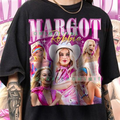 Barbie Vintage Bootleg Tee, Margot Robbie Vintage Graphic Shirt