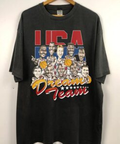 Vintage 1992 USA Dream Team Shirt , NBA Basketball Shirt