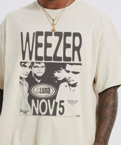 Weezer Shirt, Weezer Band 2023 Tour Shirt